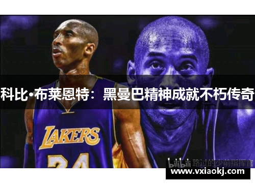 科比·布莱恩特：黑曼巴精神成就不朽传奇